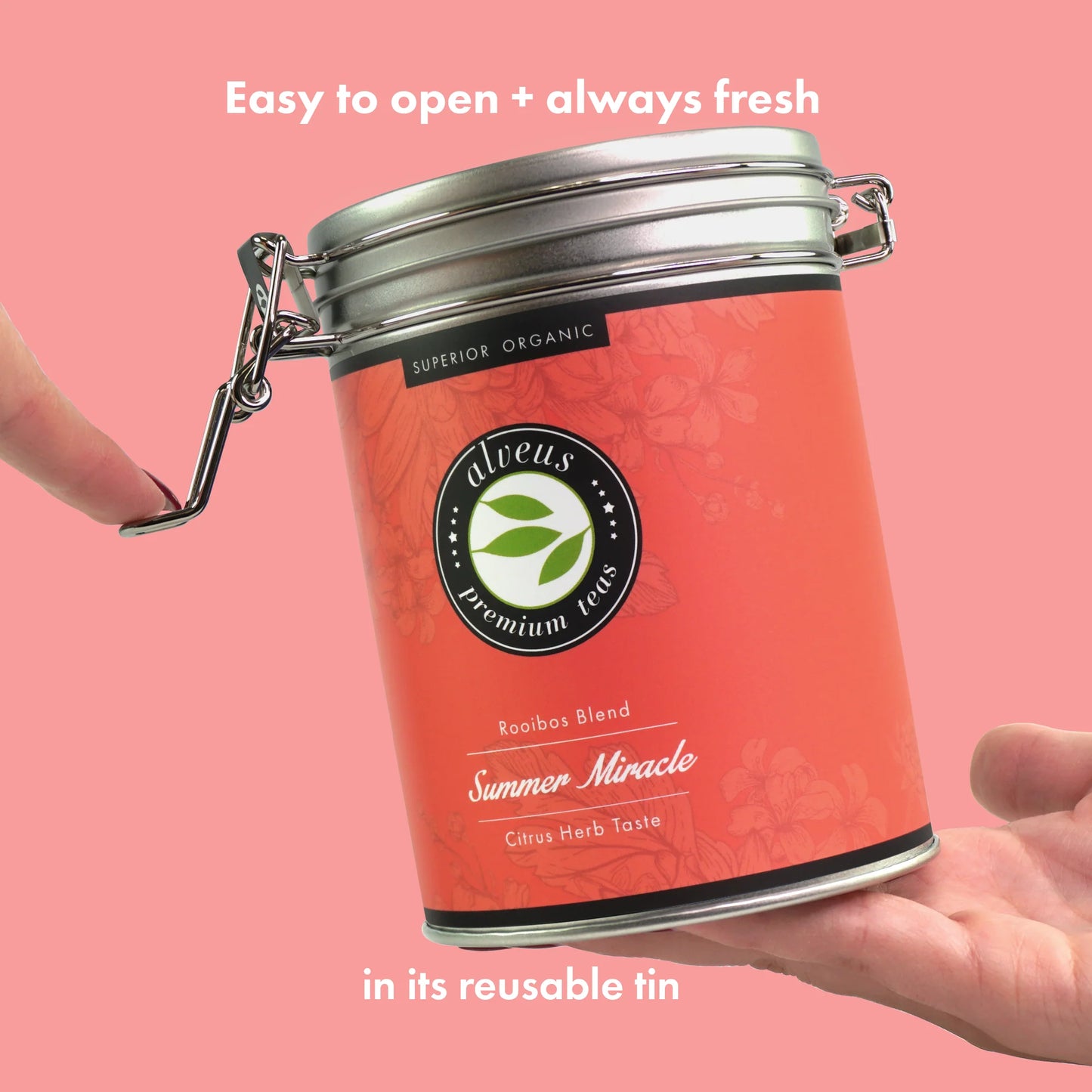 Summer Miracle Rooibos Tee in wiederverschließbarer Aromadose