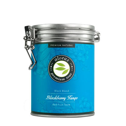 Dekorative Teedose Blackberry Tango – aromatisierter Schwarztee