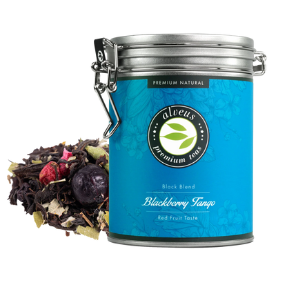 Blackberry Tango Schwarztee mit Beeren – perfekte Mischung in Dose