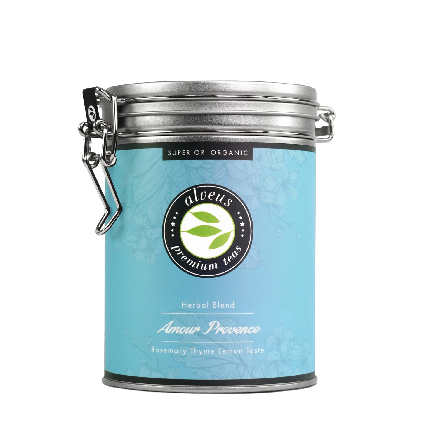 Dekorative Dose Amour Provence – Kräutertee mit Zitronennote