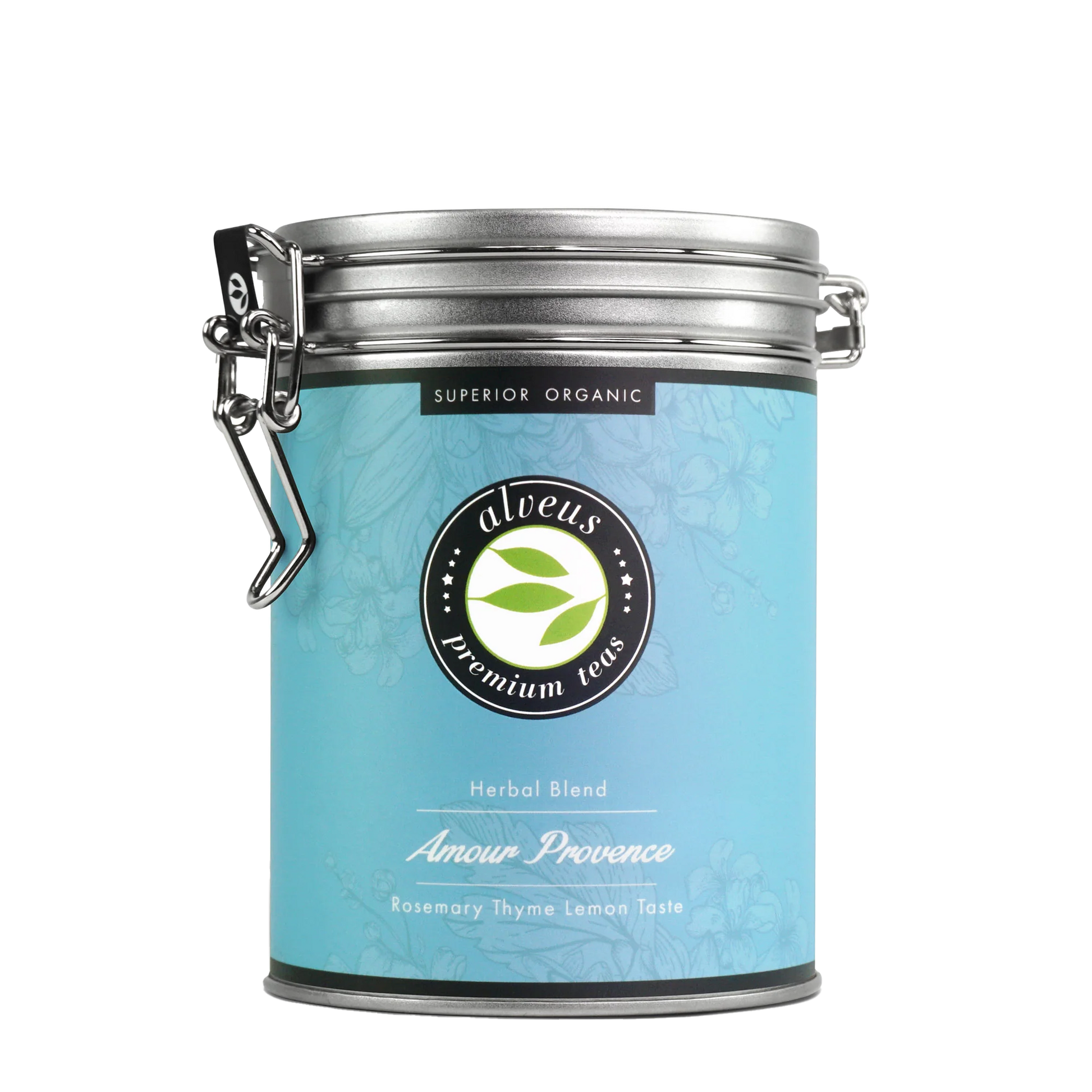 Dekorative Dose Amour Provence – Kräutertee mit Zitronennote