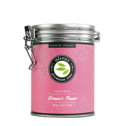 Women’s Power Tee in pinker Aromadose – würziger Kräuter-Chai