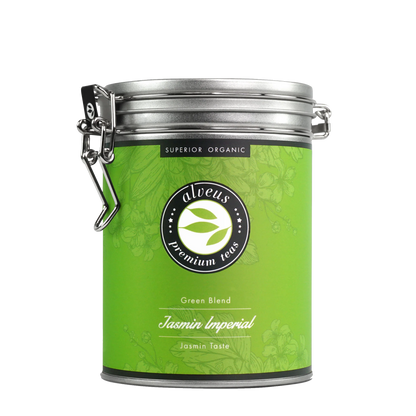 Wiederverschließbare Aromadose Jasmin Imperial – Alveus Premium Tee
