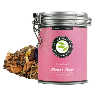 Masala Chai lose Mischung mit Kamille, Apfel, Zimt – koffeinfrei