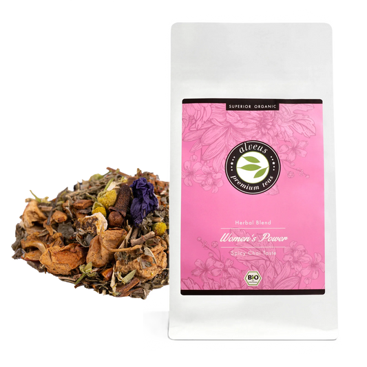 Bio-Tüte mit Women’s Power Kräutertee – Vegan & Made in Germany