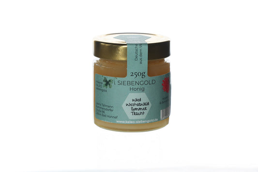 Honig_Westerwald_sommertrachtwiedsiebengoldImkerei-KALEOsiebengold_regional_westerwaldwied250g