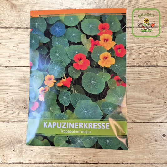 Kapuzinerkresse – Essbare Blüten und Blätter (Tropaeolum majus) für Garten und Balkon
