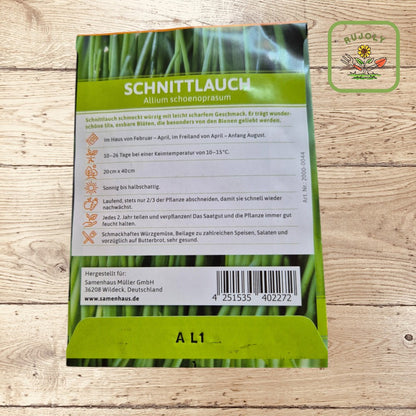 Schnittlauch-Samen kaufen  350 Korn würziges Würzgemüse für Garten & Küche  RUJOLY.de