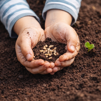 Kinder Garten Set 4 Sorten für kleine Gärtner