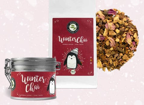 Winter Chai BIO – Set aus Dose & Tüte mit Teemischung